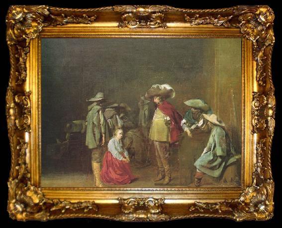 framed  DUYSTER, Willem Cornelisz. The Marauders dsfh, ta009-2